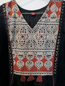 🩷Ajrak Pure Cotton kurta set