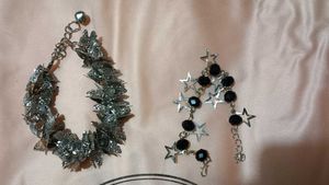 Unique Charm Bracelet & Star anklet