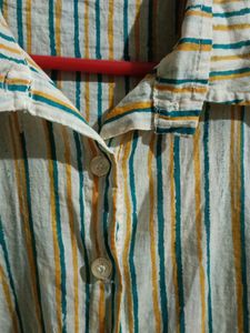 100% Cotton Crop Shirt