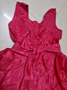 Knee length Elegant Pink Dress