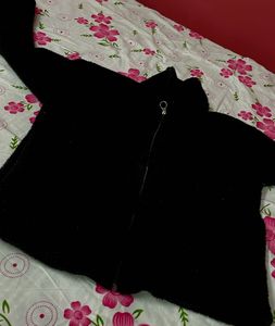 Black Teddy Jacket Women