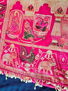 Beautiful Pink Ethnic Saree
