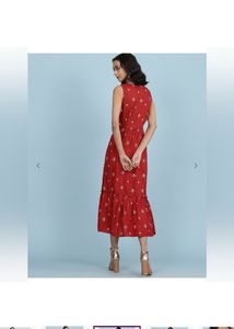 Aarke Ritu KumarPrinted A-line Maxi Dress