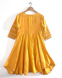Yellow Kurta &amp; Plazzo Set (Women)
