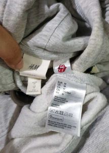 H&amp;M X Rolling stone hoodie
