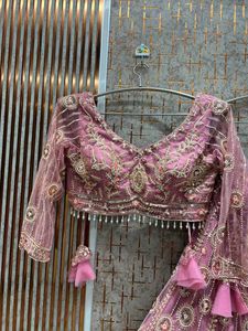 Exquisite Embroidered Lehenga Choli Set