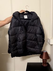 Zara Black Puffer Jacket