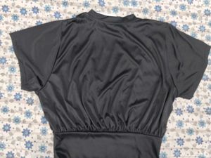 Chic Black Relaxed Fit Top