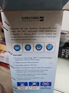 AquaSure Water Purifier Pitcher