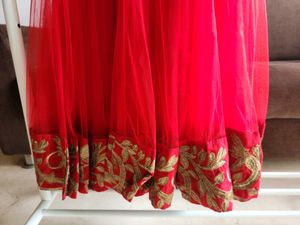 Heavy Gown With Jacket And Dupatta