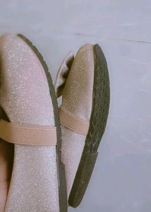 Sparkling Bow Ballet Flats