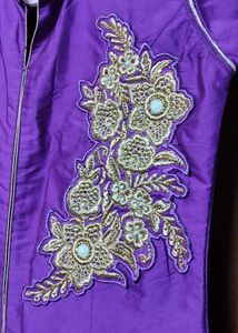 Ethnic Gown With Split+🎁