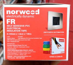 Norwood Electrical Insulation Tape - 30 Rolls