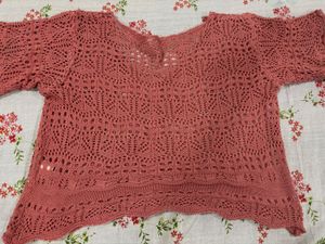 Dusty Rose Knit Top