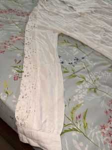 White cut out Shirt