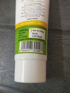 Mamaearth Ultra Light Indian Sunscreen &amp; Face Wash