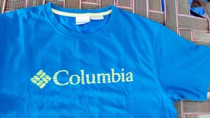 Columbia Blue Graphic T-Shirt