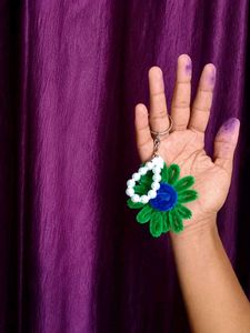 Handmade Flower Keychain