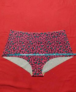 Women's 4XL Pink Leopard Print Panty