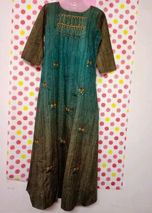 Peacock green 💚 Kurtas