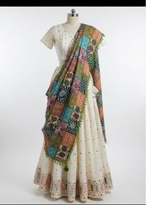 Patchwork Ethnic Dupatta