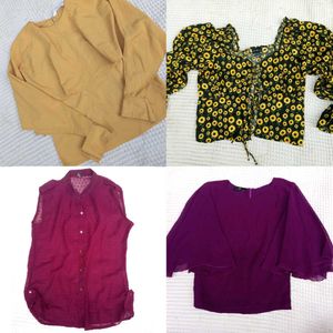 Bundle of 4 Women's Tops