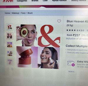🍑Blue Heaven Lip &amp; Cheek Tint