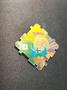 Big babol Pokemon Omanyte giga card collectible