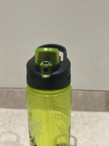 Transparent Sports Green Plastic Water SipperBottl