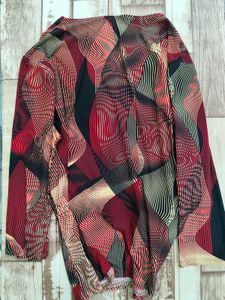 H&amp;M Unique Abstract Print Top - L