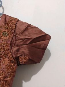 beautiful gown with dupatta
