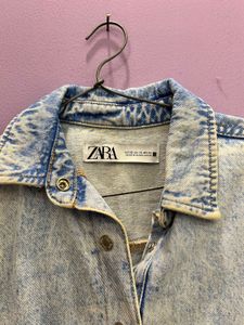 Zara Acid Wash Denim Jacket