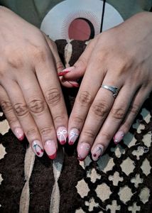 Cute Cherry &amp; Bow Nail Art Set