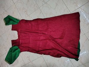 Embellished crushed Kurta for Women