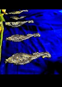 Royal Blue Saree(Completely New)