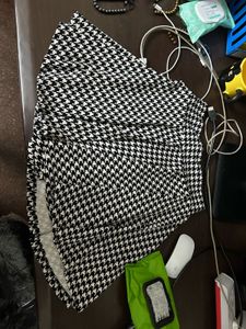 Houndstooth Print Lehenga
