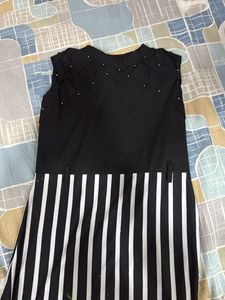 Striped Sleeveless Dress