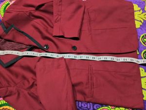 Rustic Red Marwah blazer