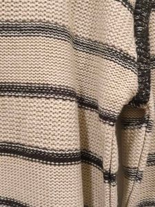 Striped Turtleneck Sweater