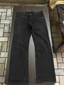 Classic Black Denim Jeans