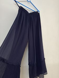 Elegant Navy Blue Girls' Kurta Set