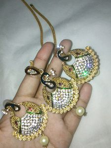 Necklace Peacock Design