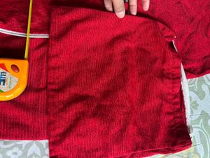Red Decorative Cushion Covers (Set of 5)