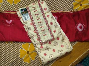 Unstitched Kurta Set