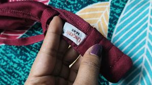 Maroon Padded Bra