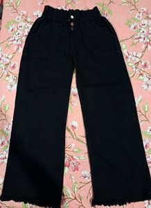 Black Wide Leg Jeans