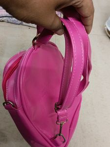 Pink Color School Bag For Playgroup Kid