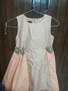 Peach Frock