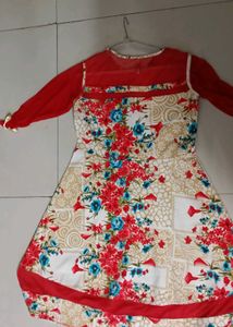 Beautiful Floral Print Kurta