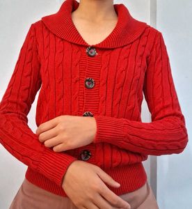 Ralph Lauren Cable Knit Cardigan